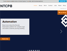 Tablet Screenshot of ntcp8.com